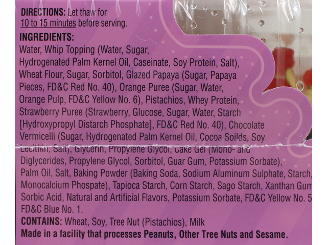 Cassata Eggless Cake (9.9oz)