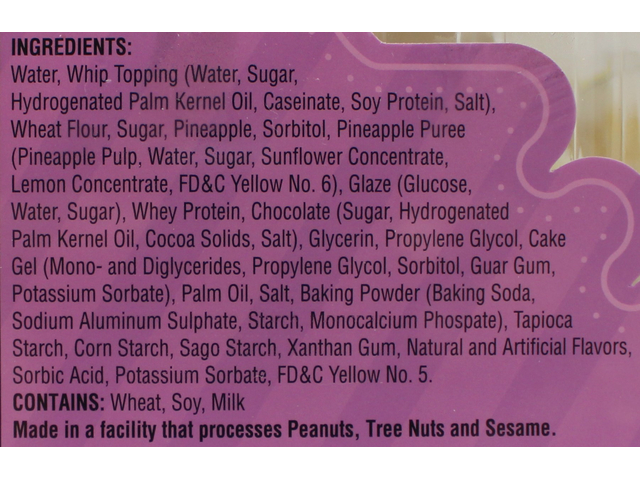 Pineapple Eggless Cake (9.9oz)