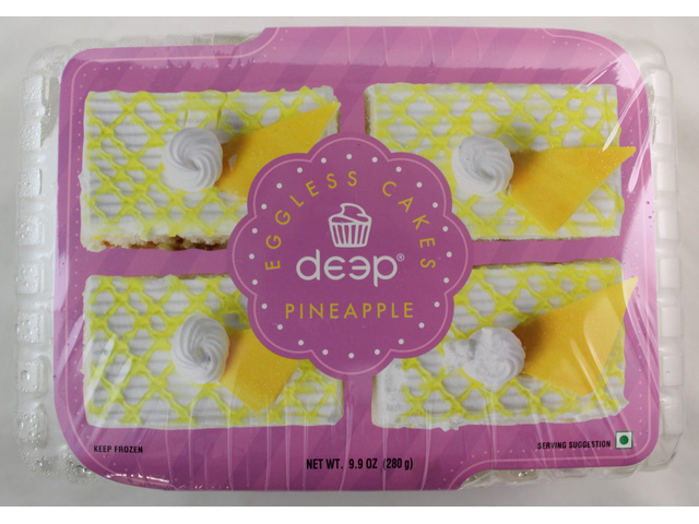 Pineapple Eggless Cake (9.9oz)