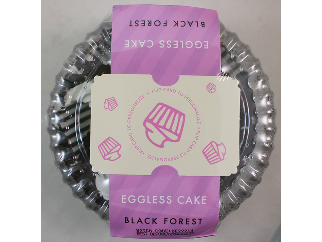 Black Forest Eggless Cake (15.9oz)