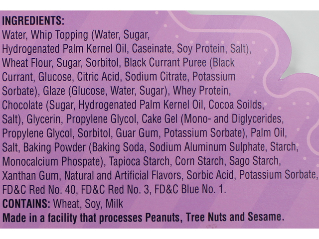 Black Currant Eggless Cake (9.9oz)