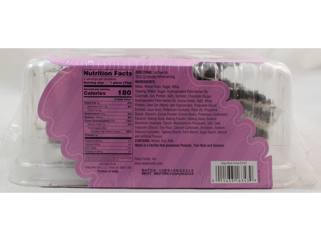 Black Forest Eggless Cake (9.9oz)