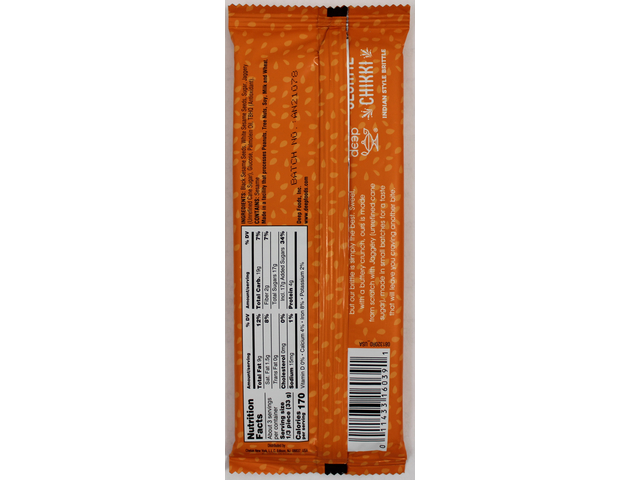 Sesame Chikki Bar 3.5 Oz