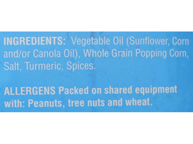 Turmeric Popcorn 5 Oz