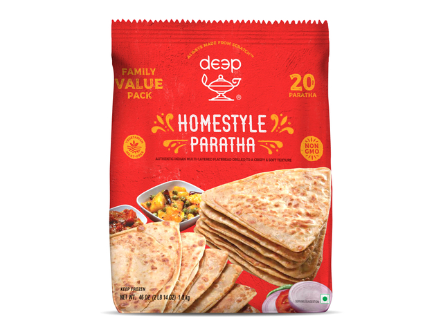 Homestyle Paratha Family Pack (20 pieces) (46oz)