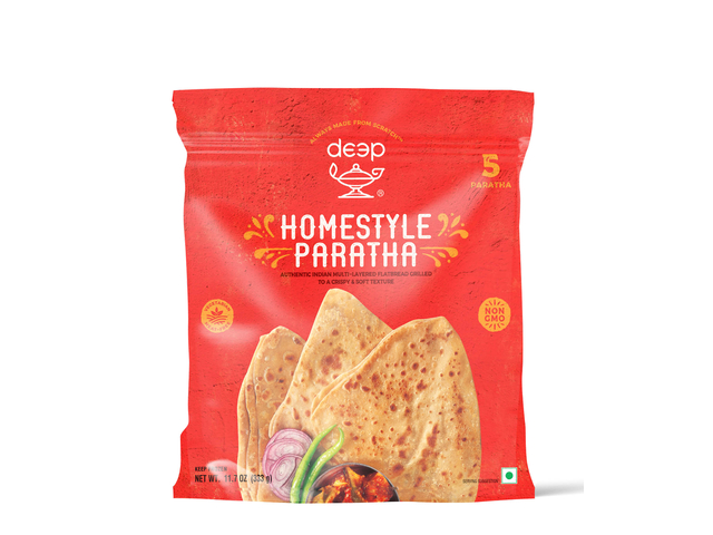 Homestyle Paratha (5 pieces) (11.75oz)