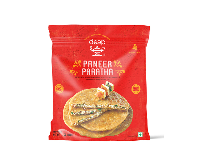 Paneer Paratha (4 pieces) (13oz)