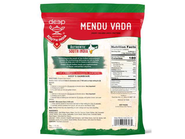 Family Pack Mendu Vada 24p-28.31oz