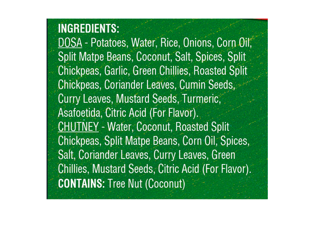 Mysore  Masala Dosa 4p-14oz