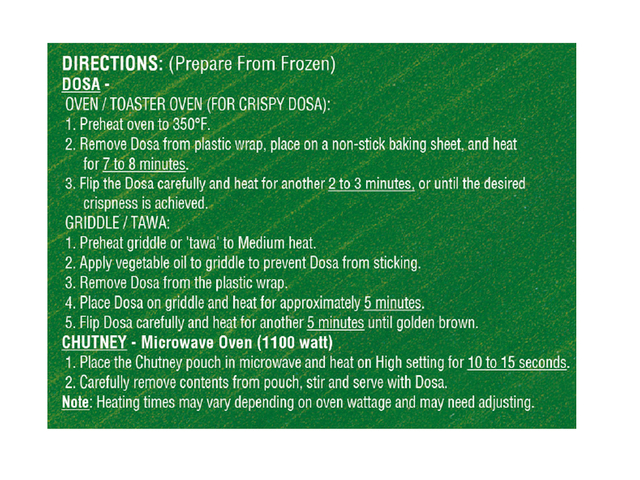 Masala Dosa 4p-14oz