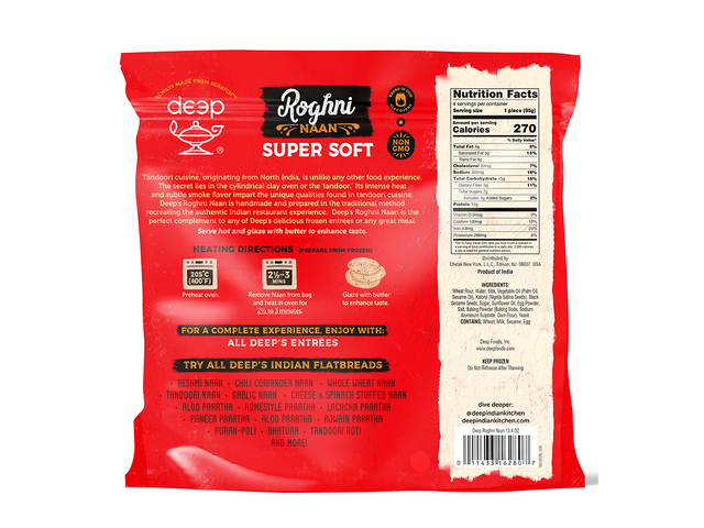 Roghni Naan (4 pieces) (13.4oz)