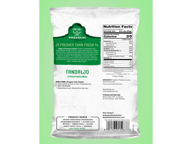 Tandaljo (Thotakura) Blocks (12oz)