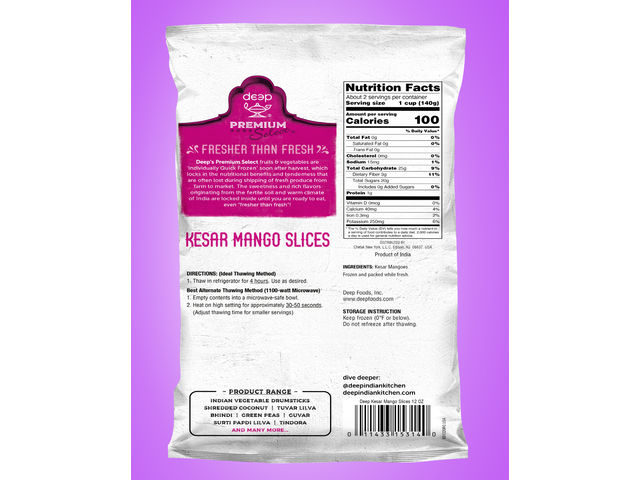 Kesar Mango Slices (12oz)