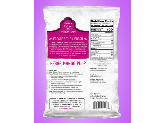 Kesar Mango Pulp (30oz)