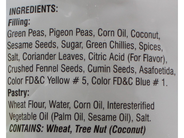 Lilva Kachori (8 pieces) (8oz)