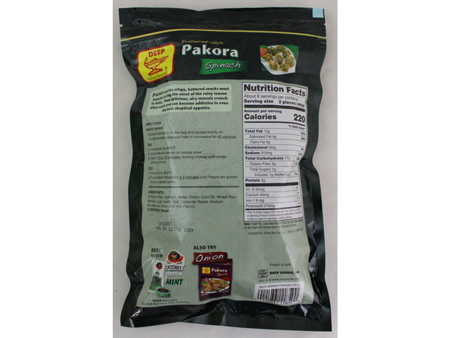Spinach Pakora (10oz)