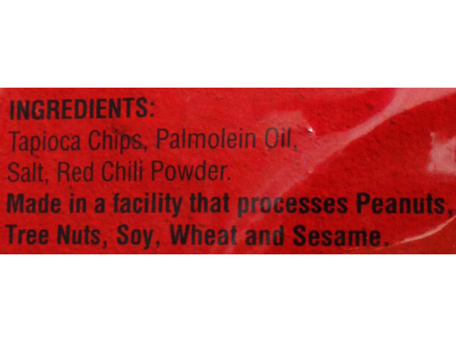 Masala Tapioca Chips (7oz)