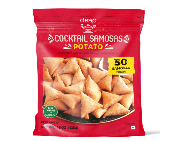 Cocktail Samosas-Potato (50 pieces) (15oz)