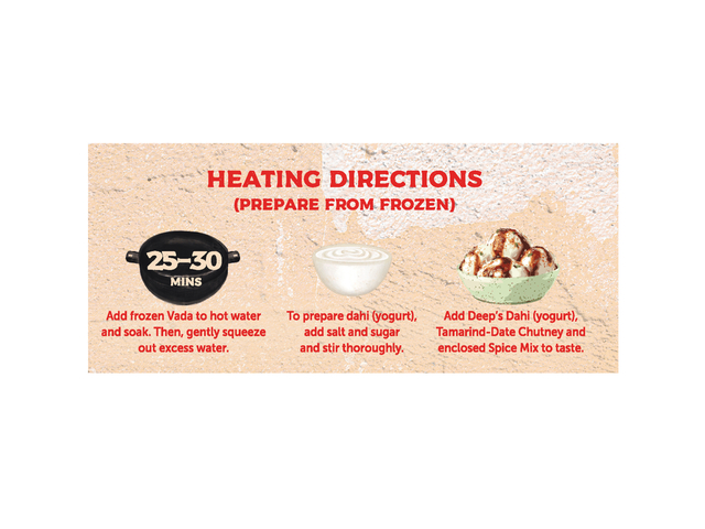 FP Vada For Dahi Vada 30 pcs - 27oz