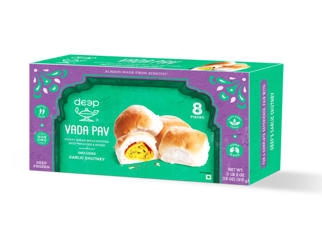 Vada Pav With Chutney (8pc)18 Oz