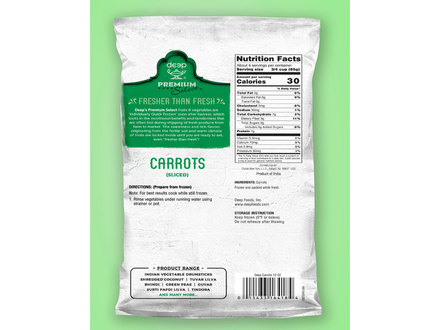 Carrots (Sliced) (12oz)