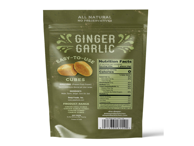 Ginger Garlic Cubes 7 Oz