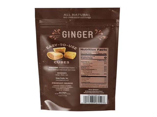 Ginger Cubes 7 Oz