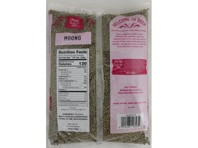 Moong Whole 4lb