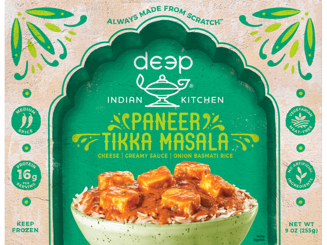 Paneer Tika Masala w/ Rice 9oz.