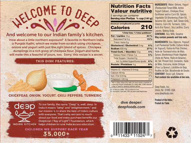 Punjabi Kadhi 10 oz.