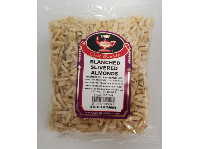 Slivered Blanched Almonds 14 oz