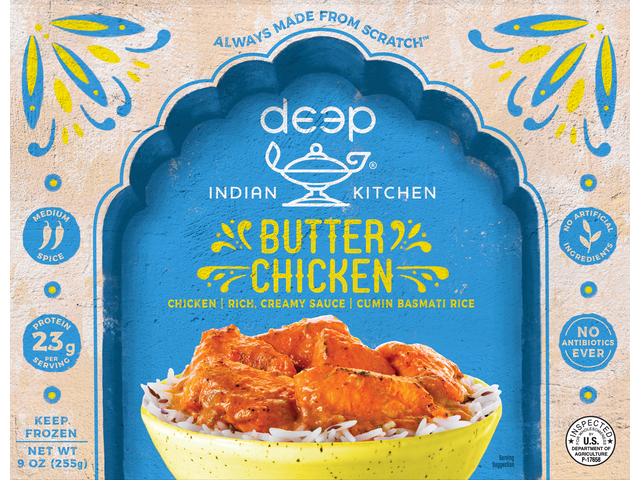 Butter Chicken W/Cumin Rice 9oz