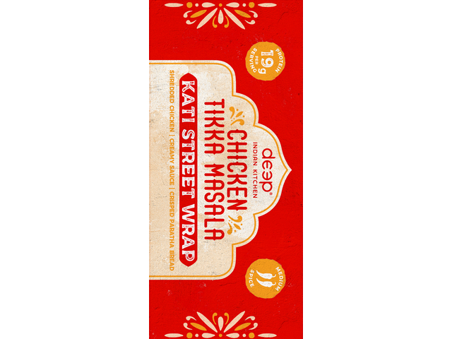 Chicken Tikka Masala Kati Wrap