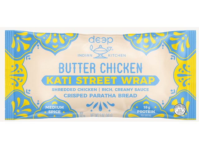 Butter Chicken Kati Street Wrap