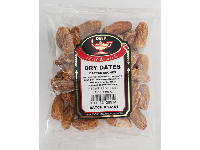 Dry Dates 7Oz