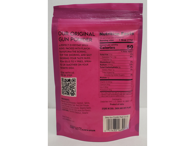 Gun Powder Podi (3.5oz)