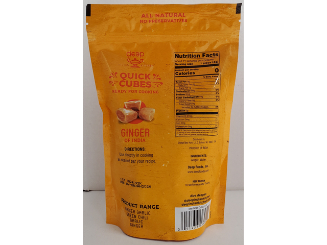 Quick Cubes-Ginger 10 Oz