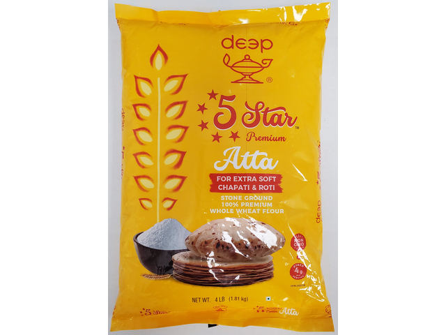 5 Star Premium Atta 4Lb