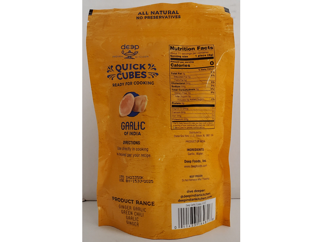Quick Cubes-Garlic 10Oz
