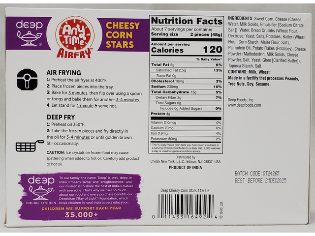 Cheesy Corn Stars (11.6oz)