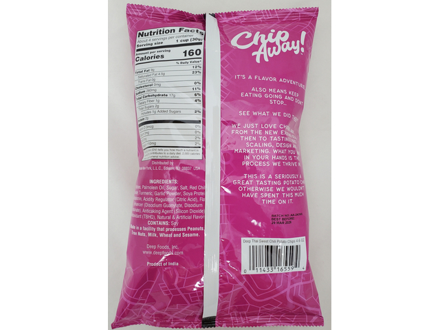 Chip Away-Thai Sweet Chili 4.6Oz