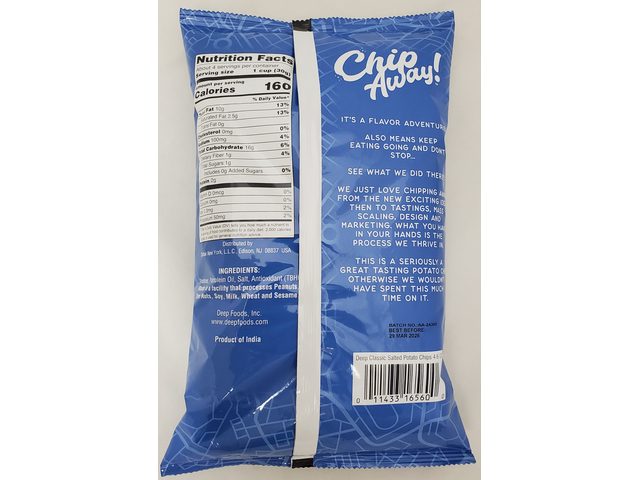 Chip Away-Classic Salted 4.6Oz