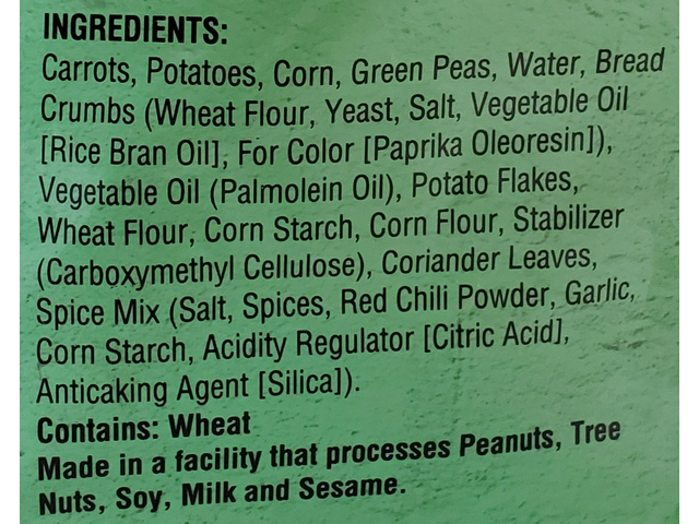 Spi.VeggieBurger FP-14P 3.09Lb