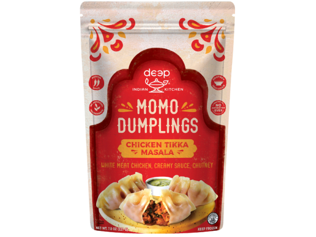 Chicken Tikka Masala Momo Dumplings