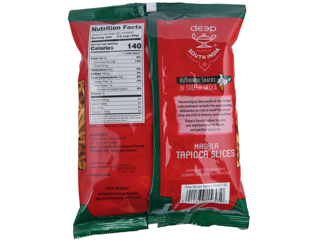 Tapioca Slices Masala (7oz)