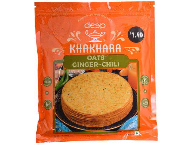 Oats Ginger-Chili Khakhara (7oz)