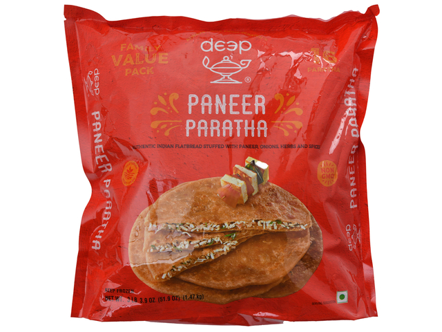 Paneer Paratha Family Pack (16 pieces) (51.9oz)