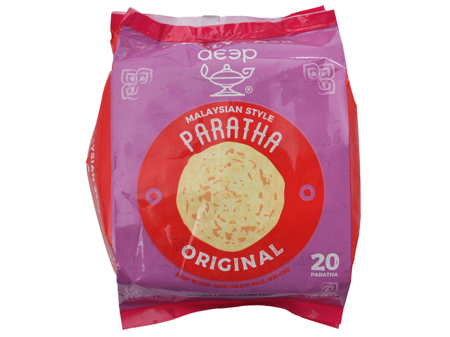 Malaysian Style Original Paratha (20 pieces) (56.4oz)