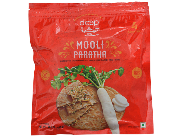 Mooli Paratha (4 pieces) (14.1oz)