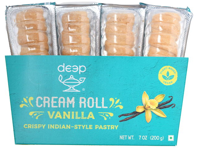 Cream Rolls-Vanilla 4 Piece (7oz)